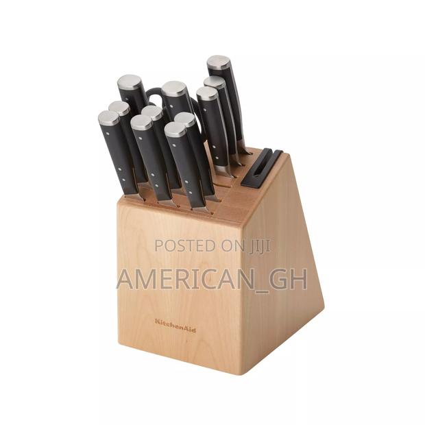 Kitchenaid 14 Piece Forged Triple Rivet Knife Block Set · Photo 1