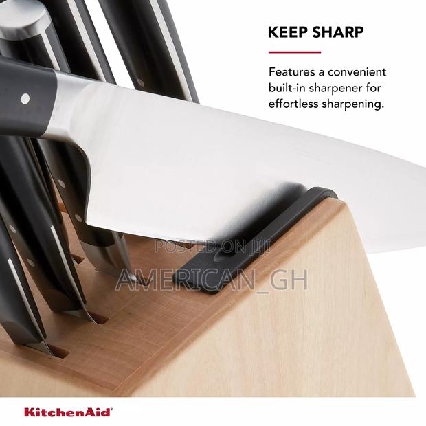 Kitchenaid 14 Piece Forged Triple Rivet Knife Block Set · Photo 2