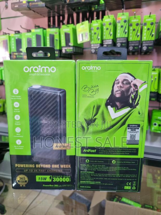 Oraimo Powerbox 300 Lite 30000mah 15w Power Bank · Photo 2