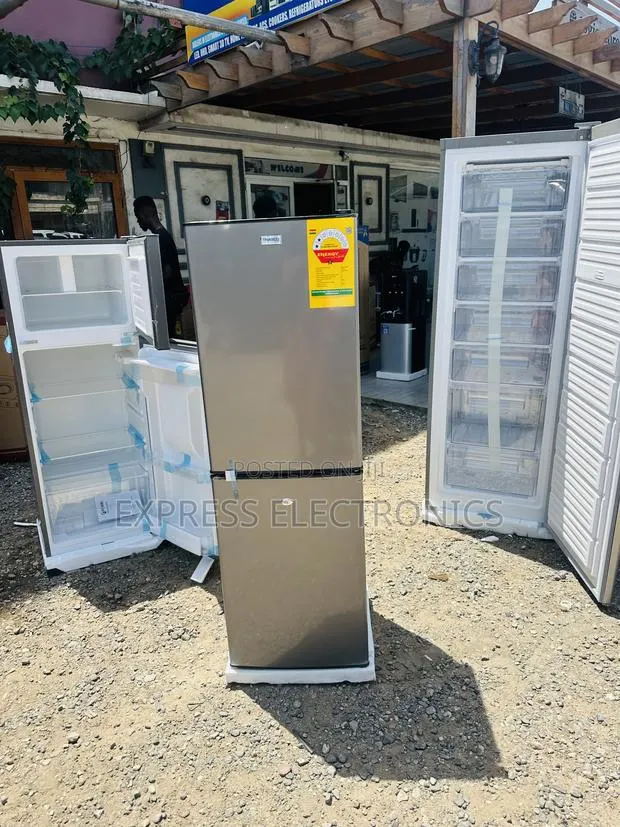Text Us for Your Nasd2-20fl Double Door Fridge Nasco Grey · Photo 1