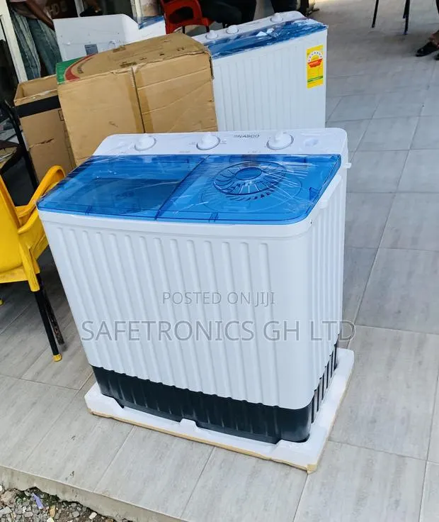 Get Accurate Sleek Nasco 10kg Top Load Semi-Automatic Washing Machine · Photo 1