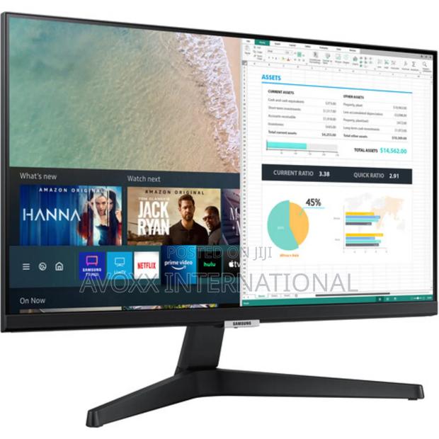 Samsung S24am506nn 24" 16:9 Ips Smart Monitor W/Streaming Tv · Photo 1