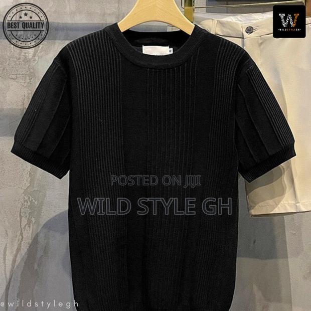 Quality Knitted Jacquard T-Shirts · Photo 3