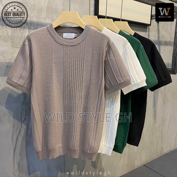 Quality Knitted Jacquard T-Shirts
