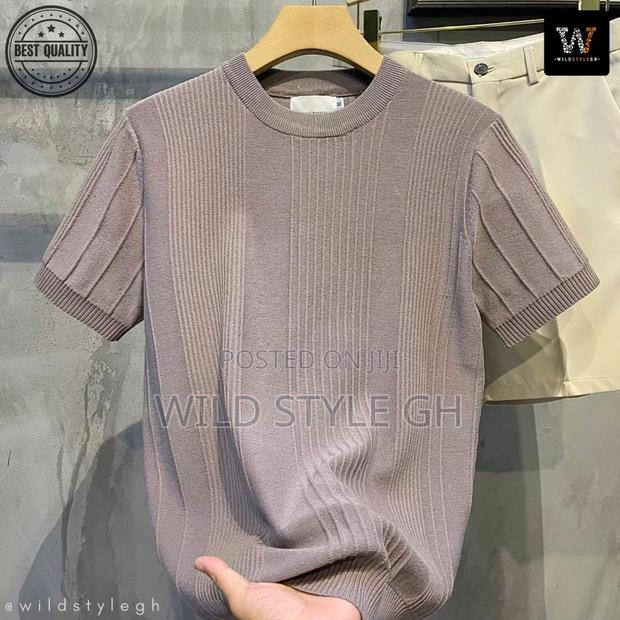 Quality Knitted Jacquard T-Shirts · Photo 4