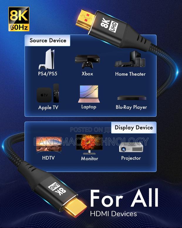 Certified Ultra High Speed Hdmi Cable - Black - 3 M · Photo 3