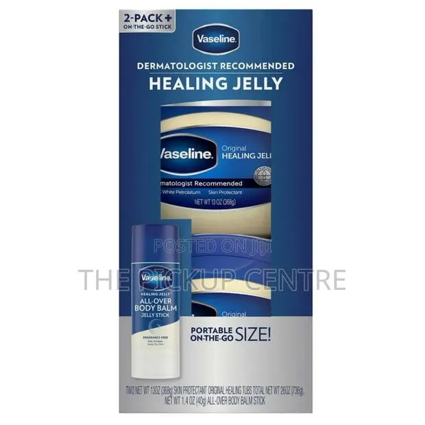 Vaseline Original Healing Jelly 2 Pack + Balm Stick · Photo 1