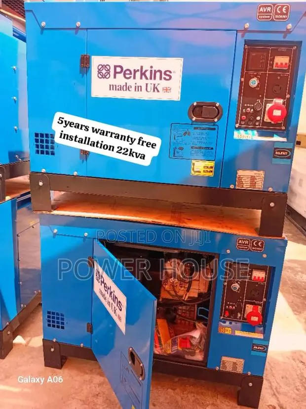 Source Alpha Grid X Diesel 22kva Generator 22kva Perkins · Photo 1