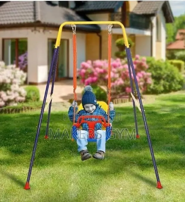Swing Chair for Kids- Indoor Outdoor Seat for Playground · Photo 1