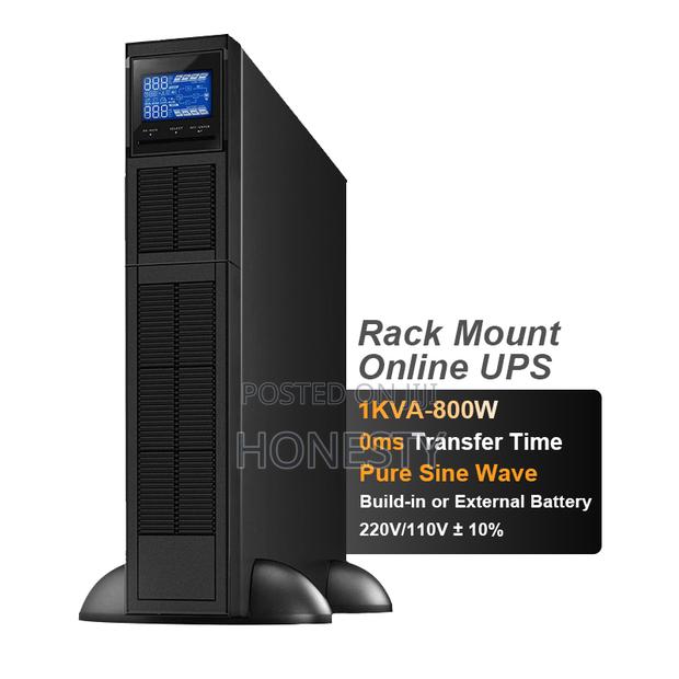 Ghana High Quality Online 1KVA Rack Mounted Ups Power Backup · Photo 1