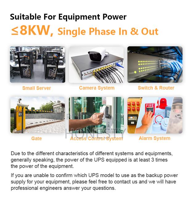 Ghana High Quality Online 1KVA Rack Mounted Ups Power Backup · Photo 4