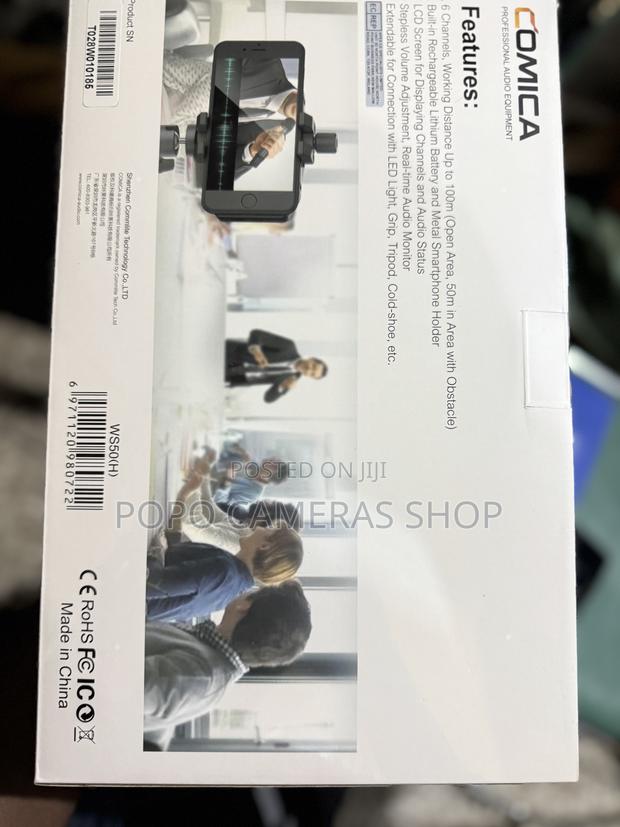 Comica CVM-WS50(H) Mobile Professional Wireless Microphone · Photo 4