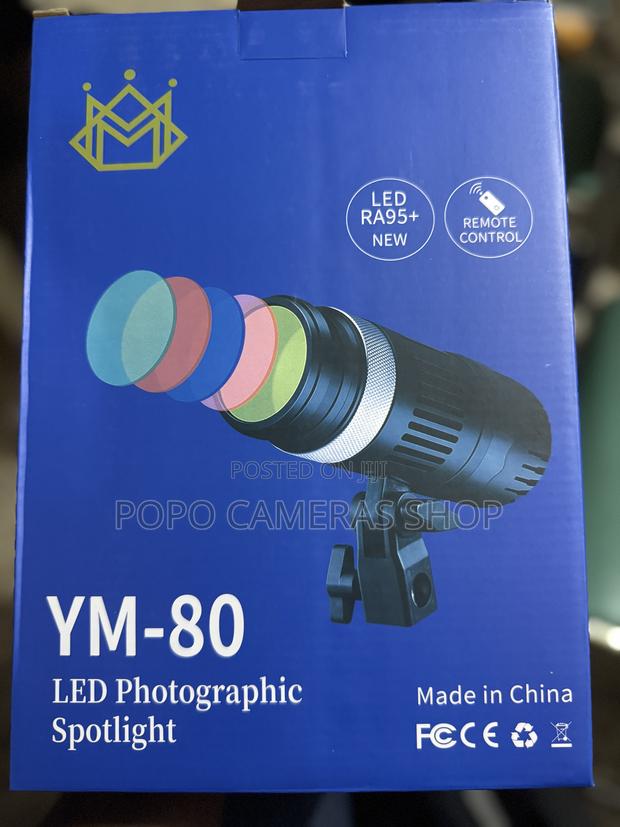 YM-80 Spotlight + 1.8m Light Stand · Photo 2