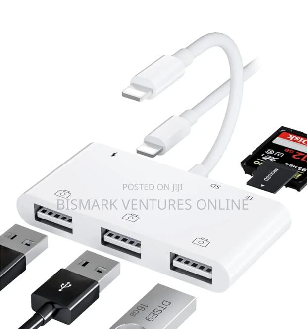6 in 1 Usb Camera Otg Interface Adapter