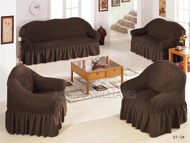 Highest Quality Cotton Turkish Sofa Set(Cums in Diff Colors) · Photo 1