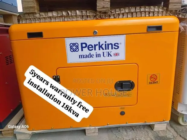 Aircool Salaries 18kva Perkins 18kva Generator Diesel · Photo 1