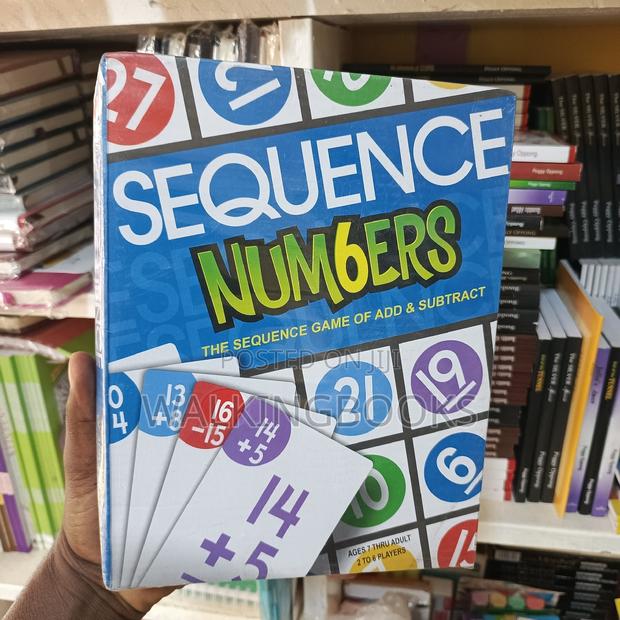 Sequence Numbers Board Game · Photo 1