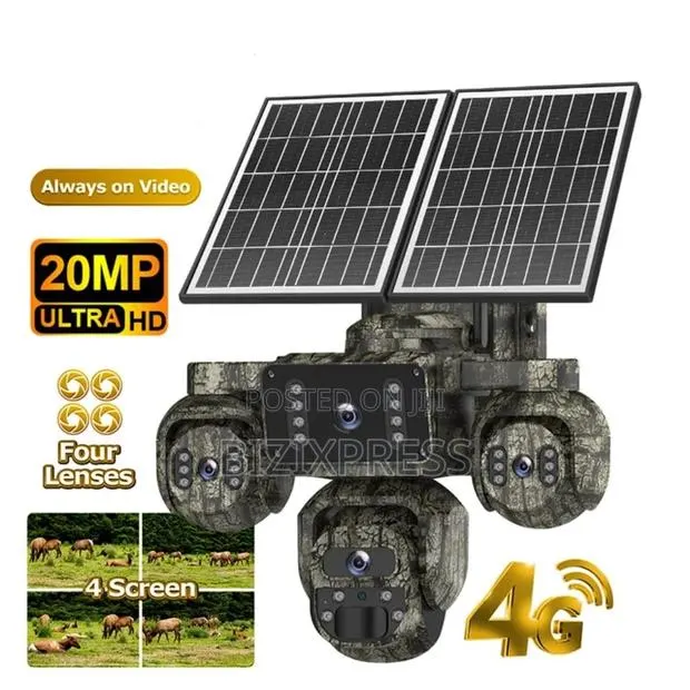 Ultra Hd 4-Lens 4g Camouflage Camera · Photo 1