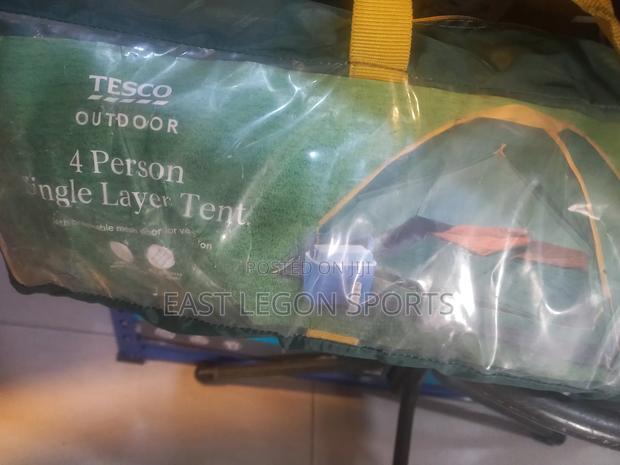 Uk Tesco 4 Person Double Layer Tent With Porch · Photo 3