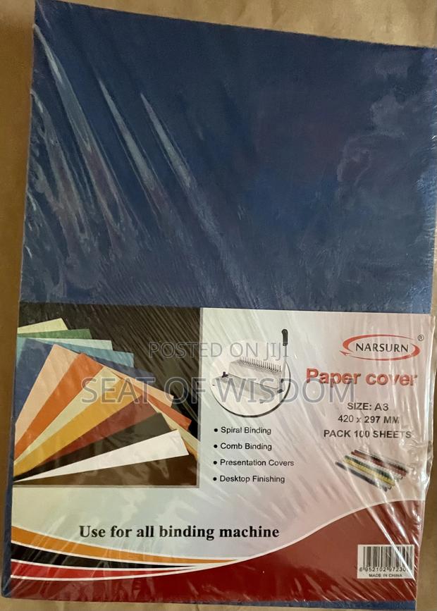 A3 Paper Binding Cover(Hard Cover) · Photo 1