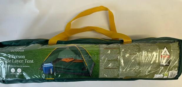 Uk Tesco 4 Person Double Layer Tent With Porch · Photo 4