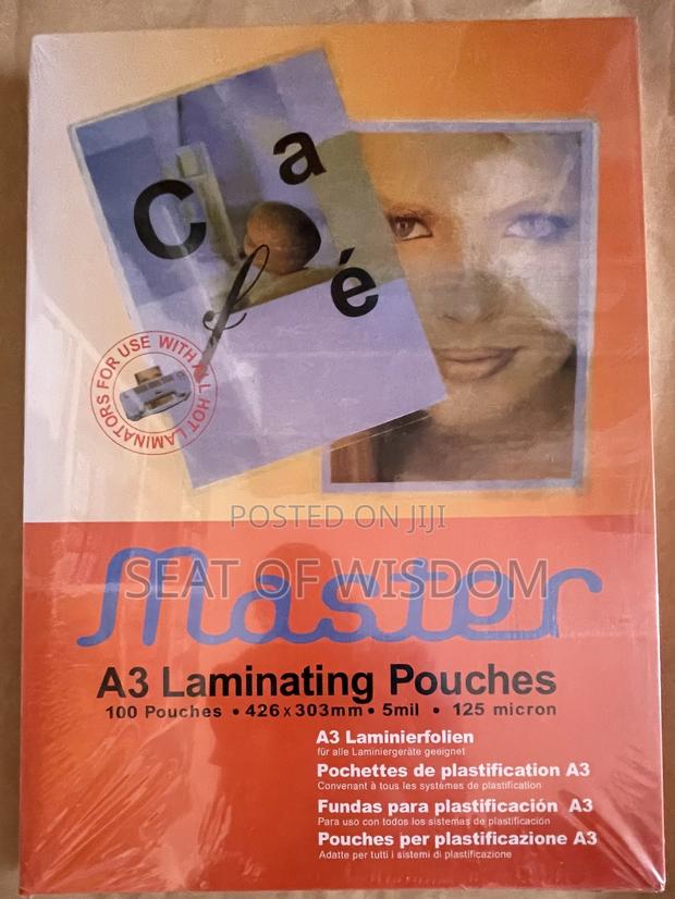 Master A3 Laminating Pouches · Photo 1
