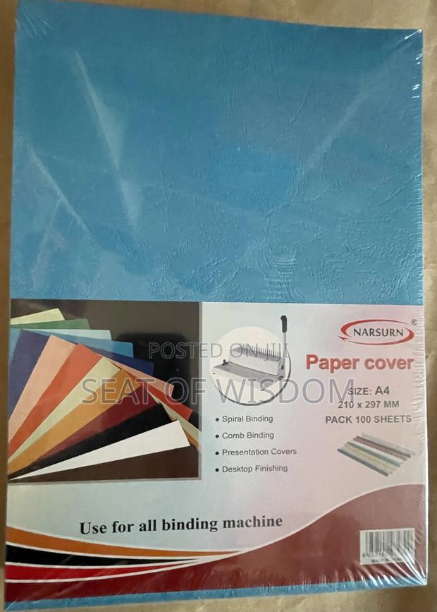A4 Binding Paper (Hard Cover) · Photo 1