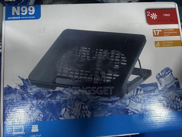 N99 Laptop Stand With Fan · Photo 2