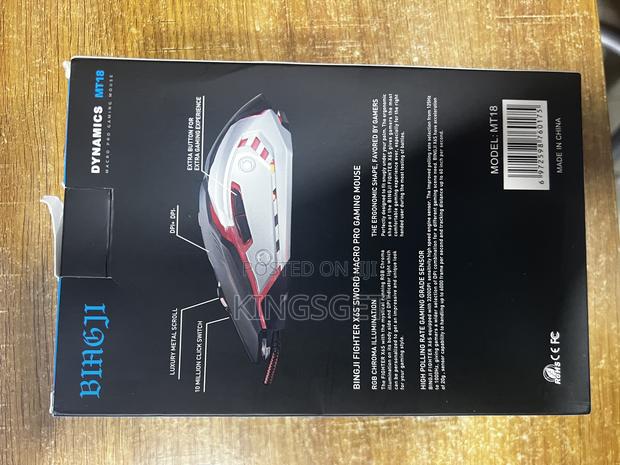 Biagji Dynamics MT18 RGB Macro Progaming Mouse · Photo 3