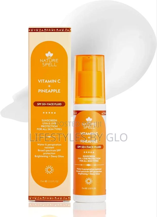 Nature Spell Vitamin C Pineapple SPF50+ Face Sun Spray · Photo 1