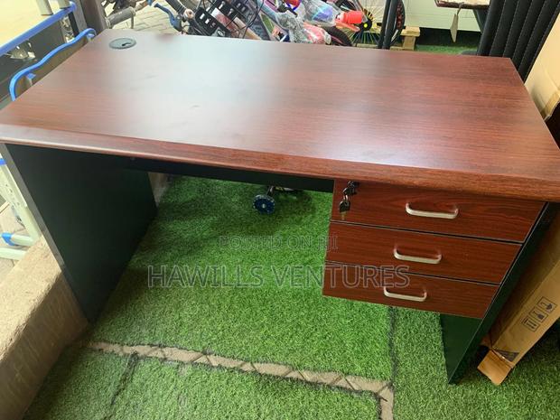 Office Table With Side Drawer · Photo 1