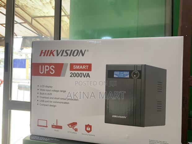 Hikvision Ups 2000va 2kva Ups LCD Display Avr · Photo 1