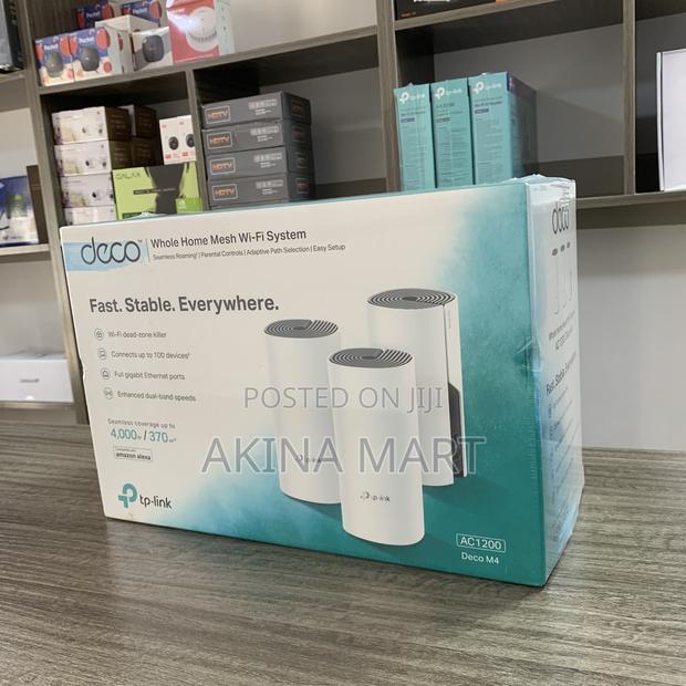 Tp Link Deco M4 Wi-Fi Mesh Ac1200 Wi-Fi Dead Zone Killer · Photo 1