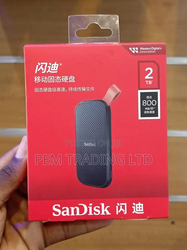 Sandisk Portable Externalssd 2tb / To - 800mb/S · Photo 1