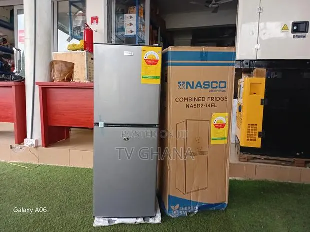 Original Nasco 116L Double Door Fridge NASD2-14FL116L · Photo 1