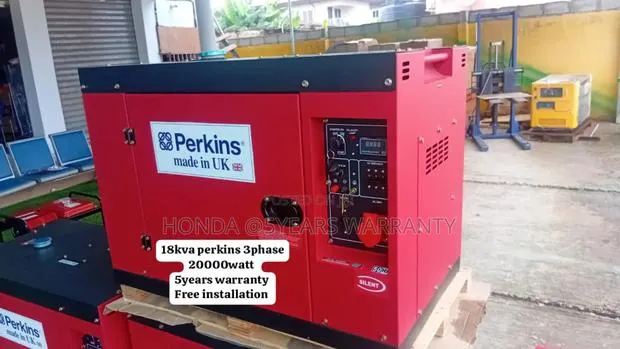 Clean Energy for a Better World 18kva 3phase Perkins 20000w · Photo 1