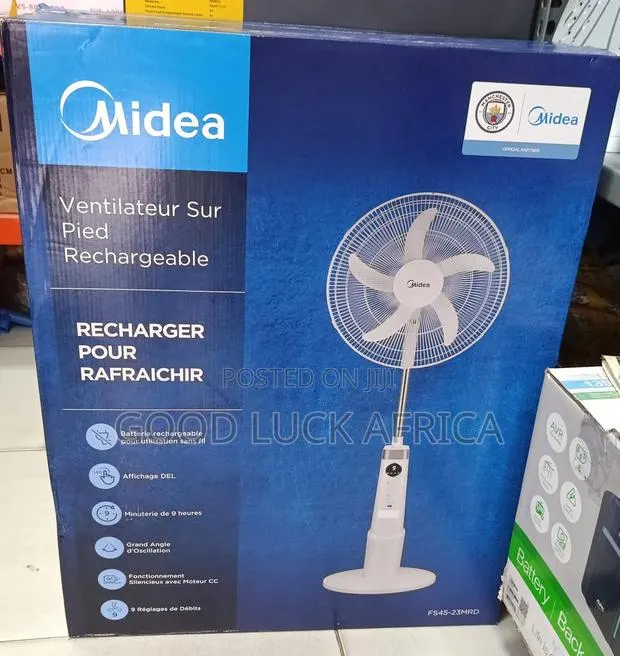 Midea Stand Fan Rechargeable Fs45-23mrd · Photo 1