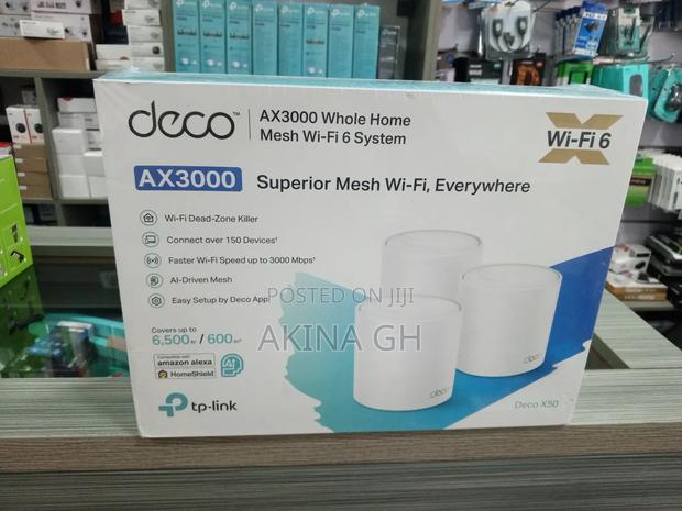 Tp-Link Deco X50 Ax3000 Wi-Fi 6 Whole Home Mesh Wifi System · Photo 1