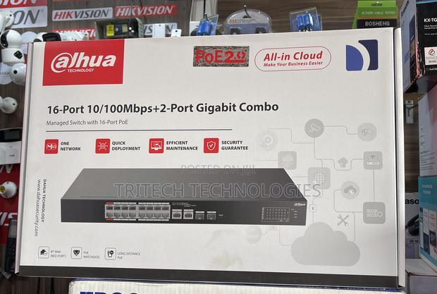 Dahua Cs4218-16wt-240 16port Poe Cloud Manaed Switch · Photo 1