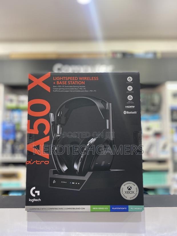Logitech G Astro A50 X Wireless Gaming Headset + Bag for Ps5 · Photo 1