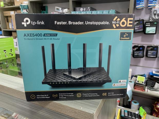 Tp-Link Axe5400 Archer Axe75 Wi-Fi 6 Router · Photo 1