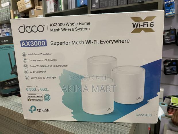 Tp Link Deco Ax3000 Deco X50 Faster Wi-Fi Router · Photo 1