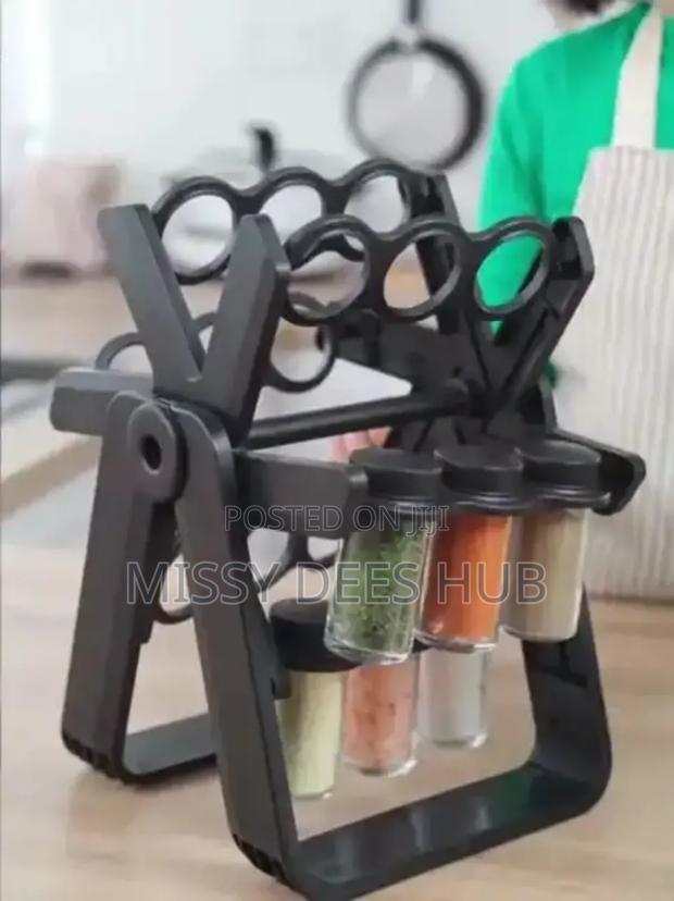 18 Jars Rotating Spice Rack · Photo 3