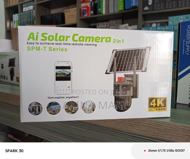 4g Ai Solar Camera Dual Lens 6mp 4g · Photo 1