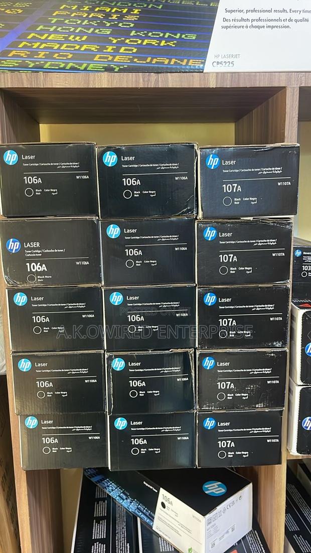 W1106a 106a Toner Cartridge High Hp Laser 107a 107w MFP 135a 137fnw · Photo 1