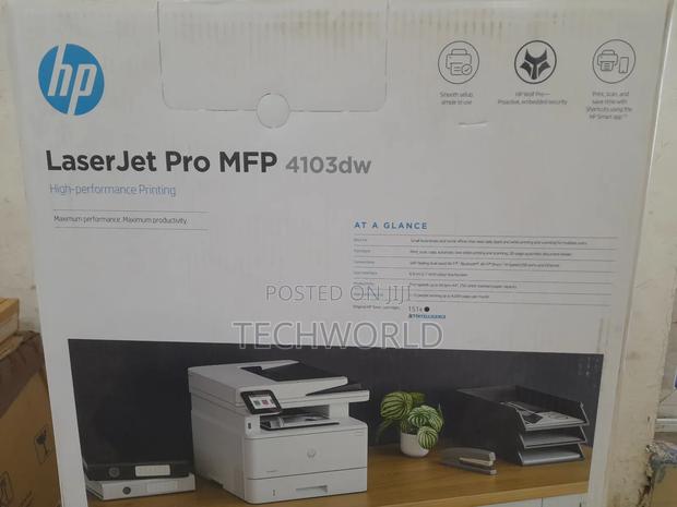 Hp Laserjet Pro MFP 4103dw Printer · Photo 1