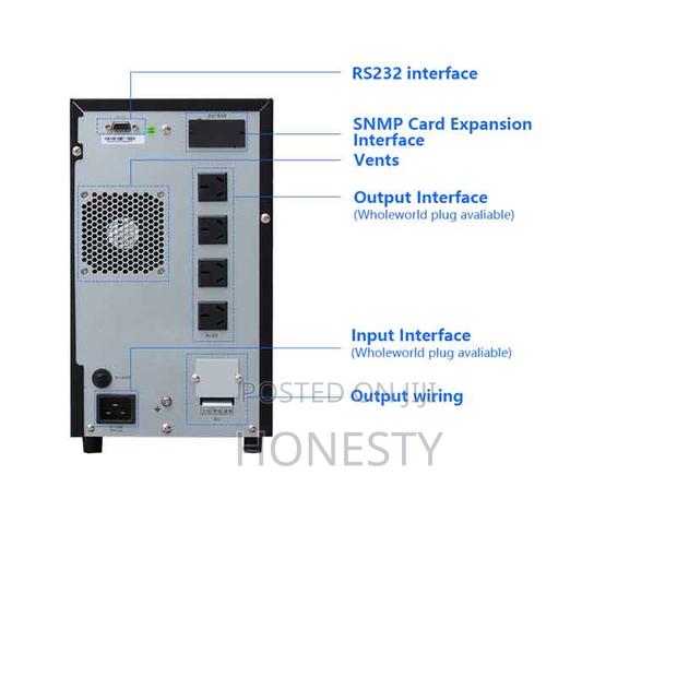 CWUPS 2kva/2000va Online Ups Backup Power Supply for Medical · Photo 4