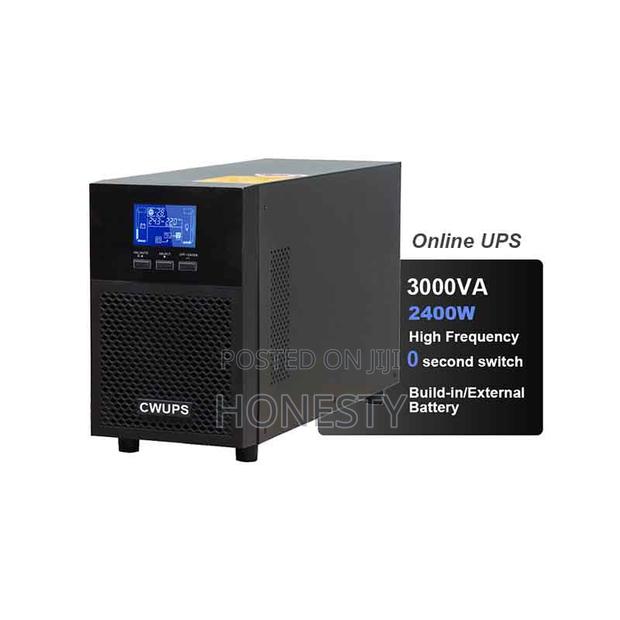CWUPS 3kva/3000va Online Ups Backup Power Supply for Server · Photo 1
