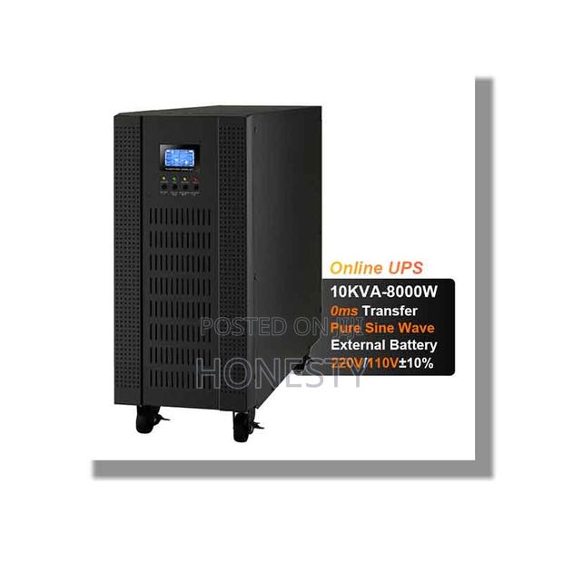 Osu 10kva/8kw Three Phase Online Ups Backup Power Supply · Photo 1