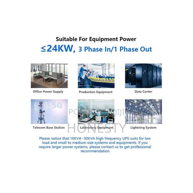 Cwups 15kva/12kw Three Phase Online Ups Backup Power Supply · Photo 3